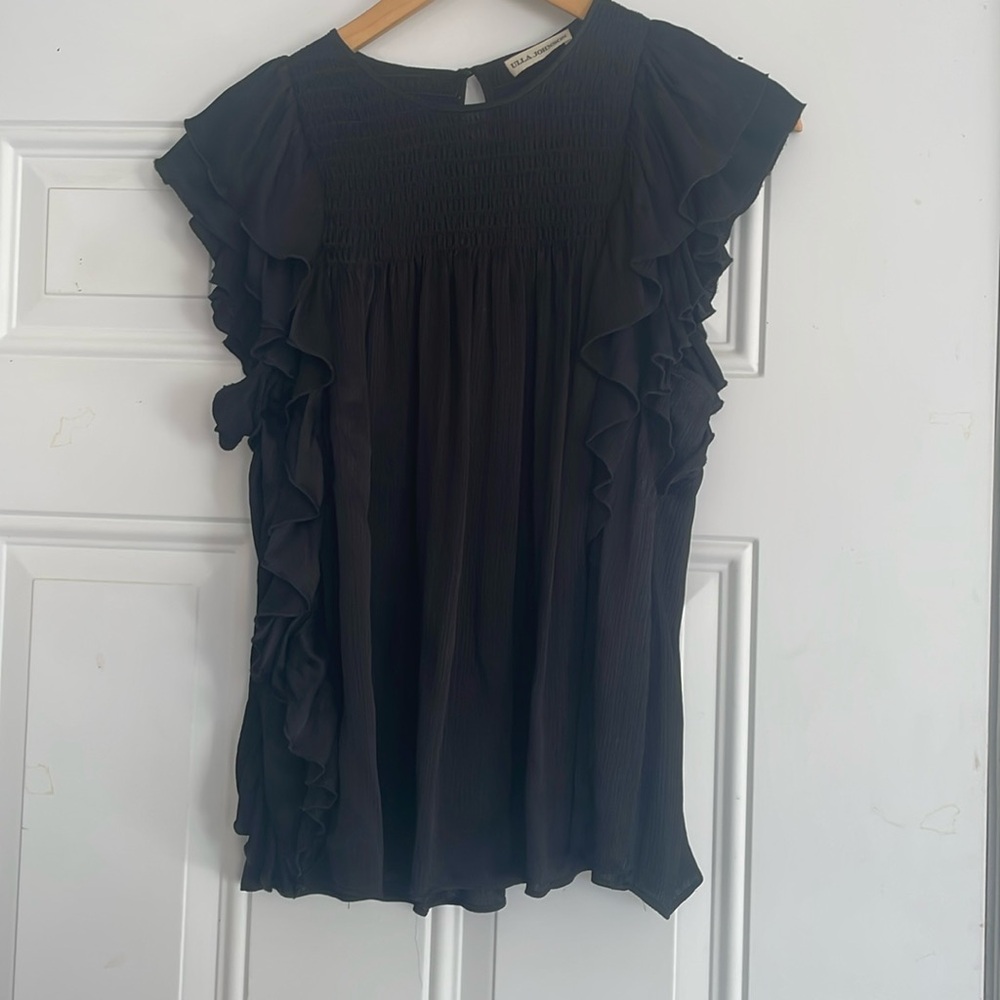 Ulla Johnson black frill top